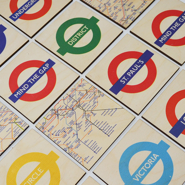 London Underground Single Coasters Inspitalfields East London