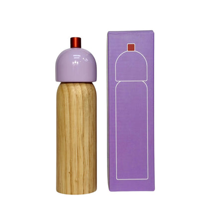 Lilac &amp; Red Salt &amp; Pepper Grinder