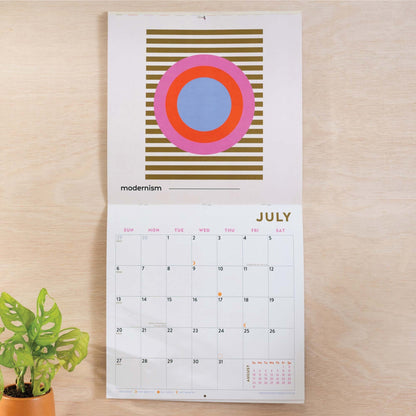 Modernist 2025 Calendar