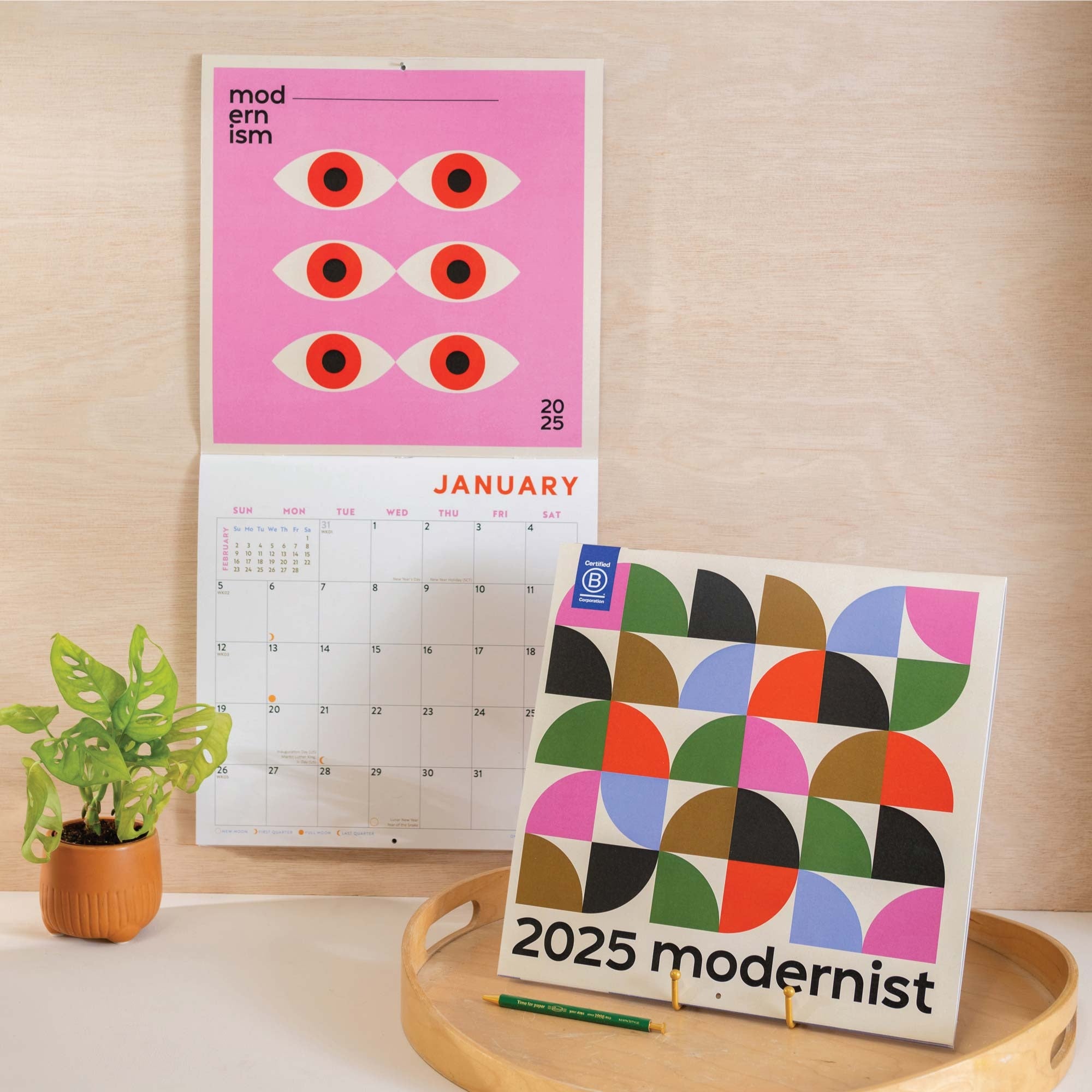 Modernist 2025 Calendar