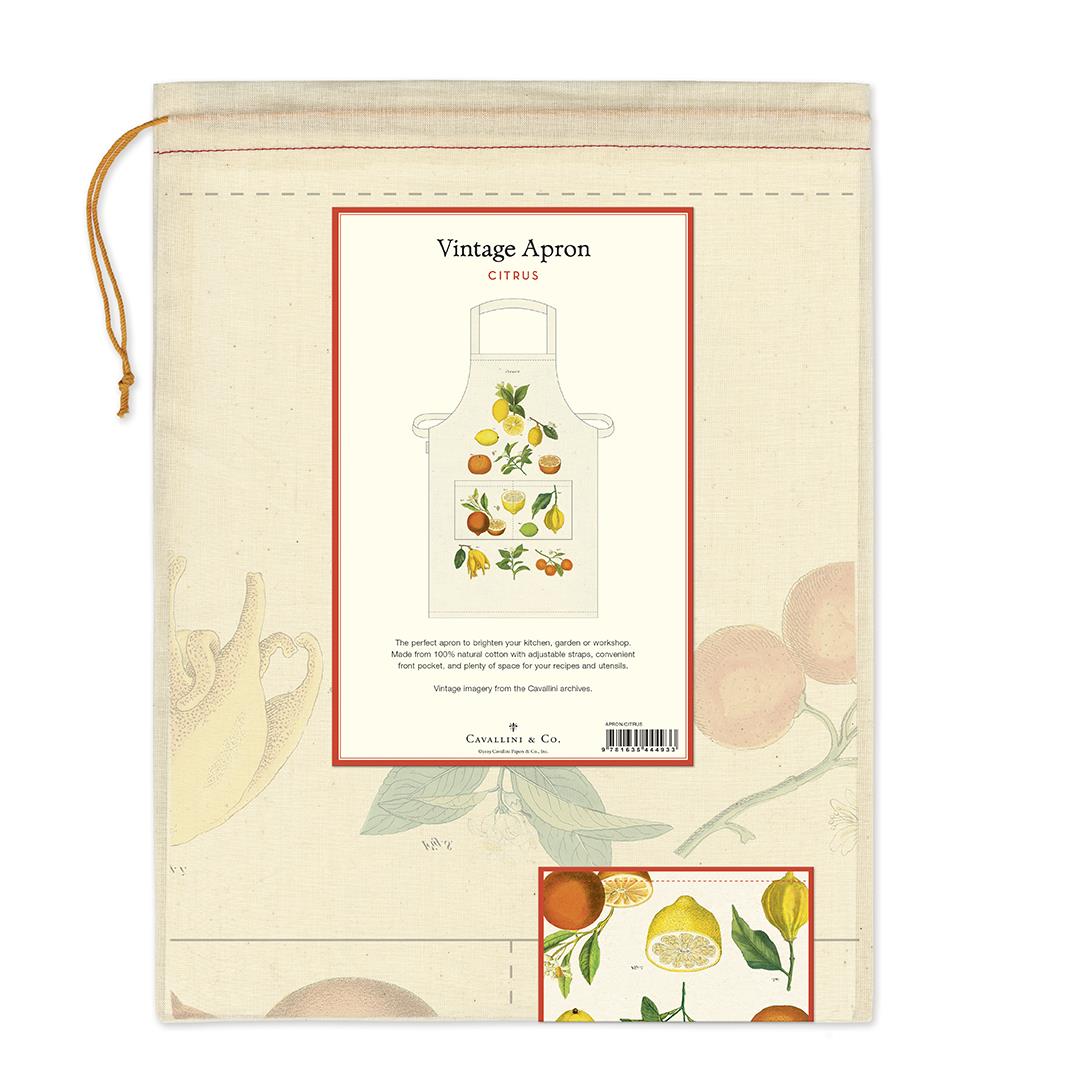 Citrus Vintage Apron