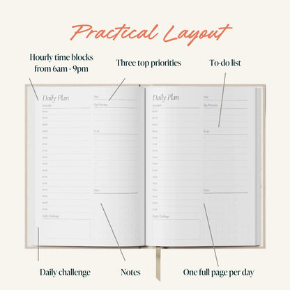 Daily Planner Botanical A5