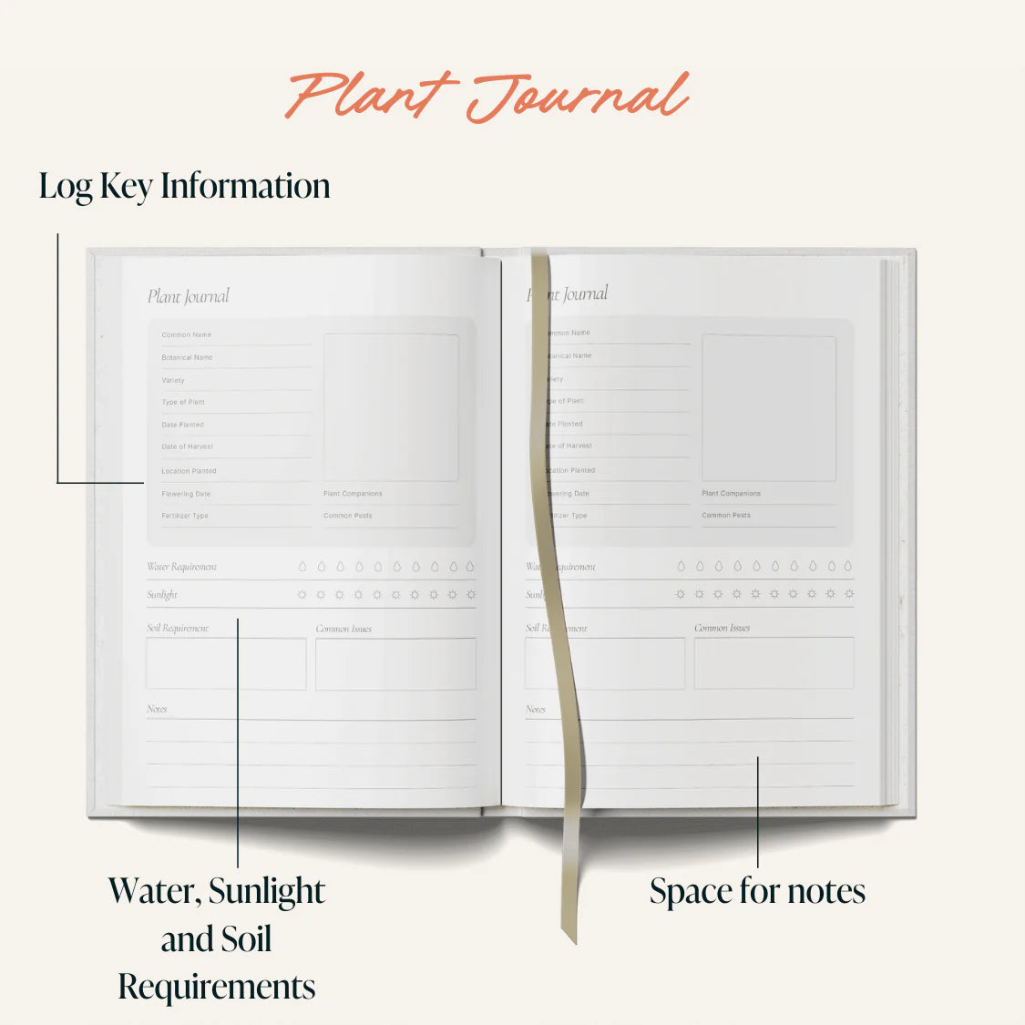 Gardening Journal Bloom