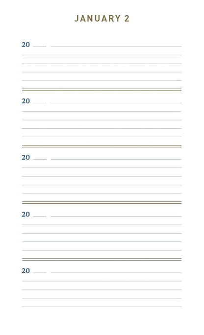 Denim One LIne  A Day:  : A Five-Year Memory Book