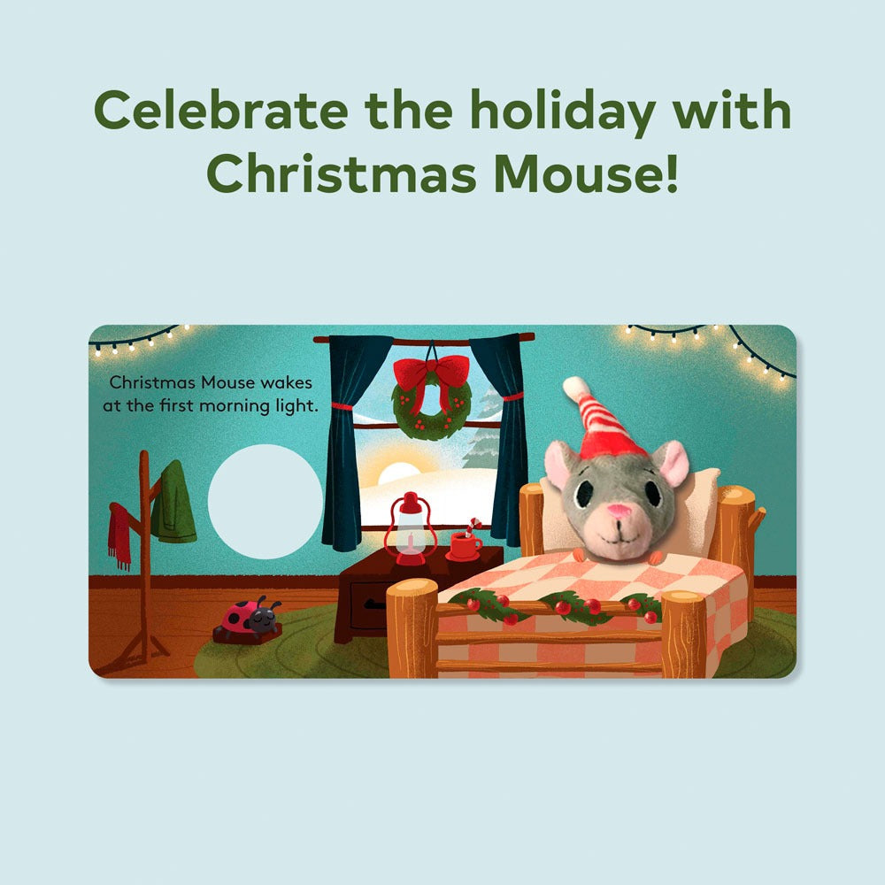 Christmas Mouse - Finger Puppet Book