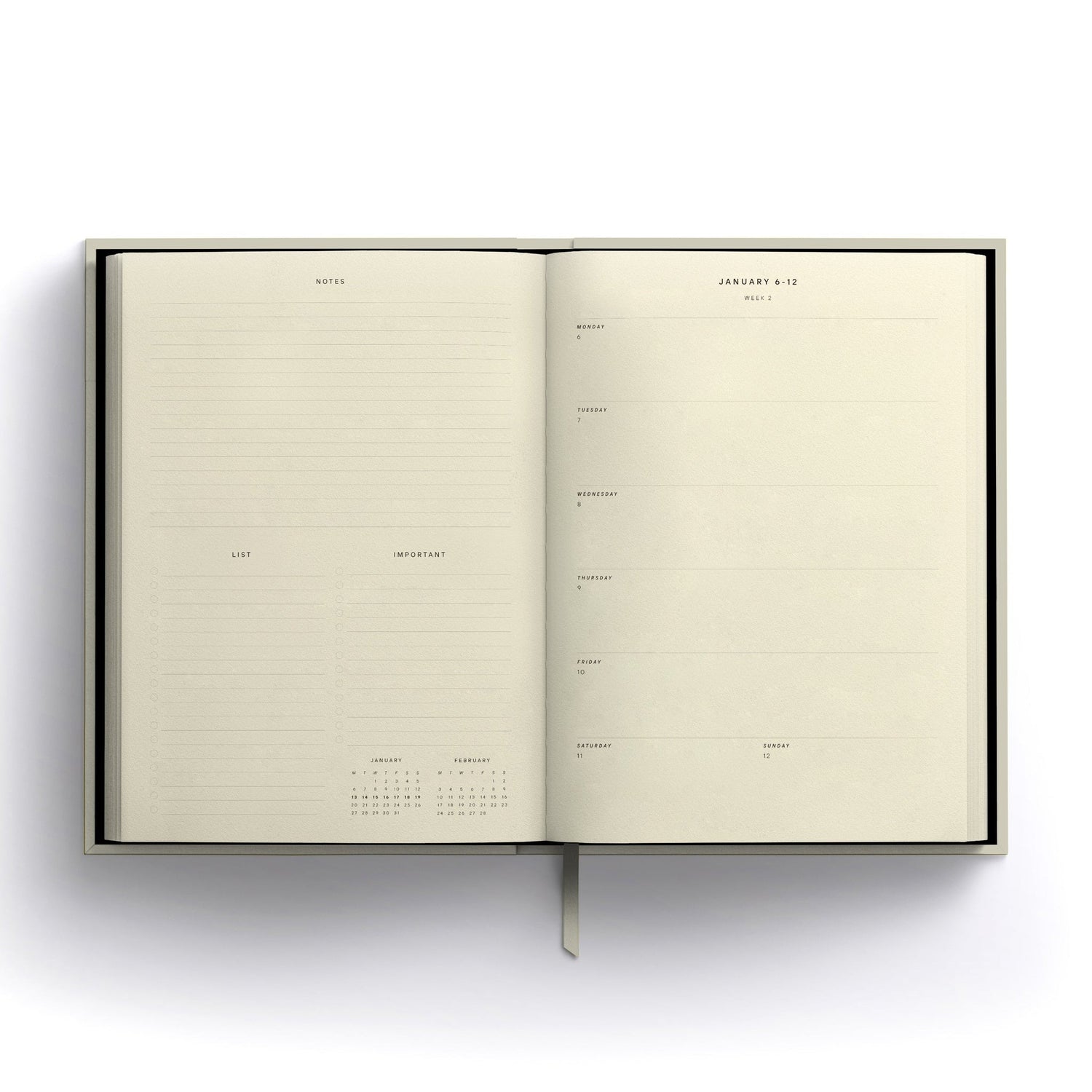 2025 Blank Canvas Diary