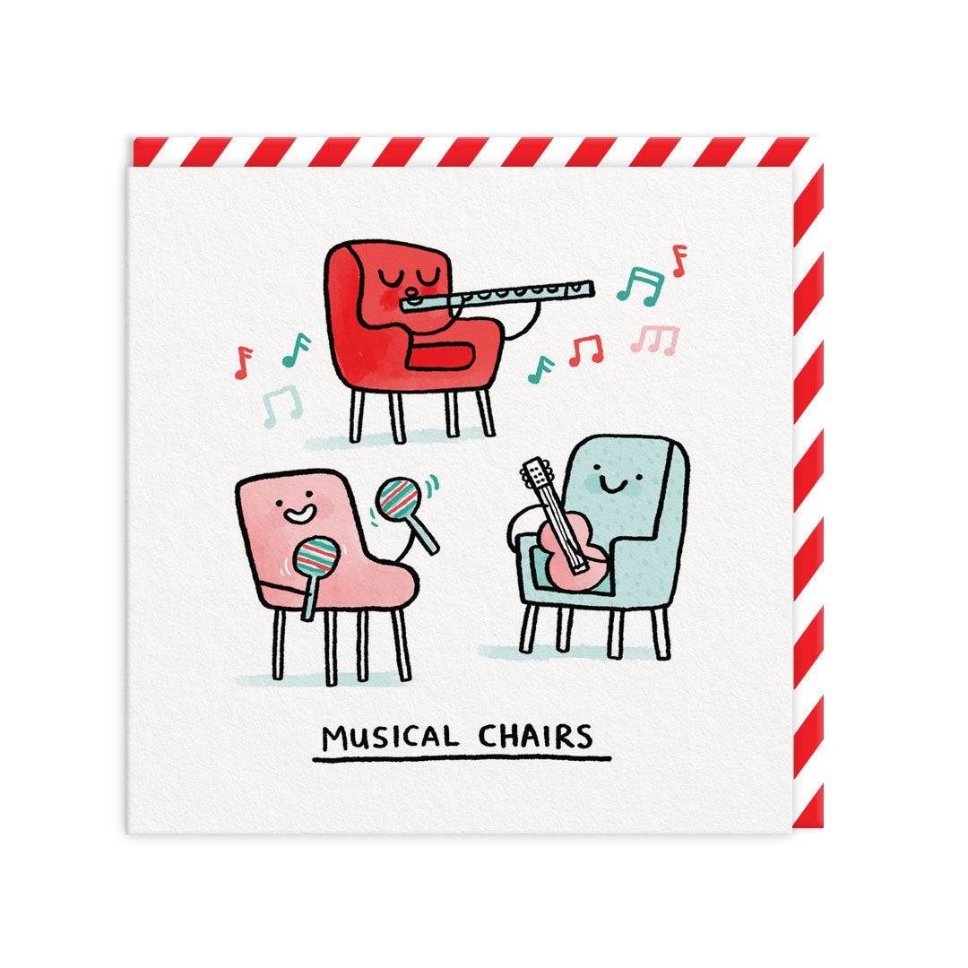 Musical Chairs Card