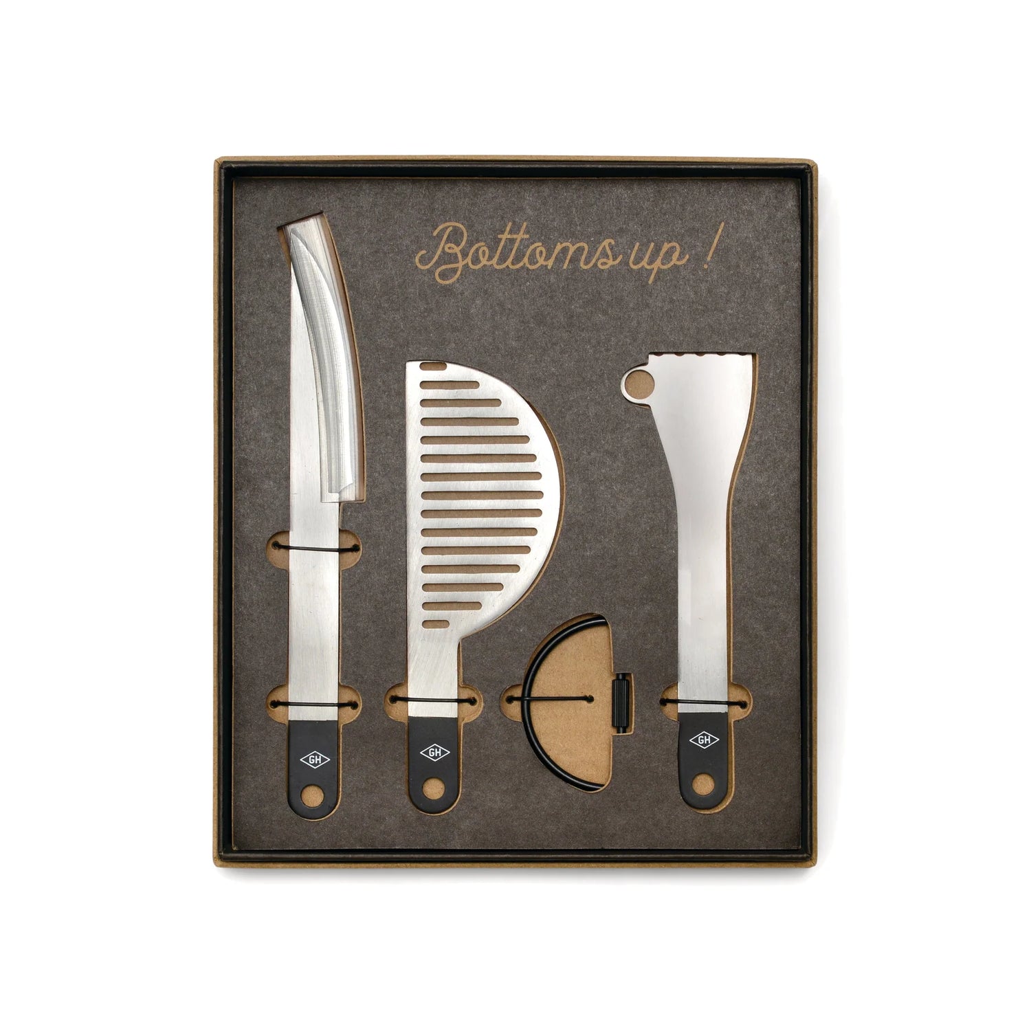 Bartenders Knife and Zester Set, Bar Tools Set