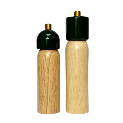 Green &amp; Gold Salt &amp; Pepper Grinder