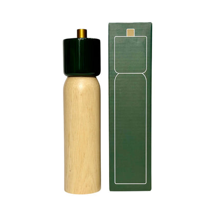 Green &amp; Gold Salt &amp; Pepper Grinder Large