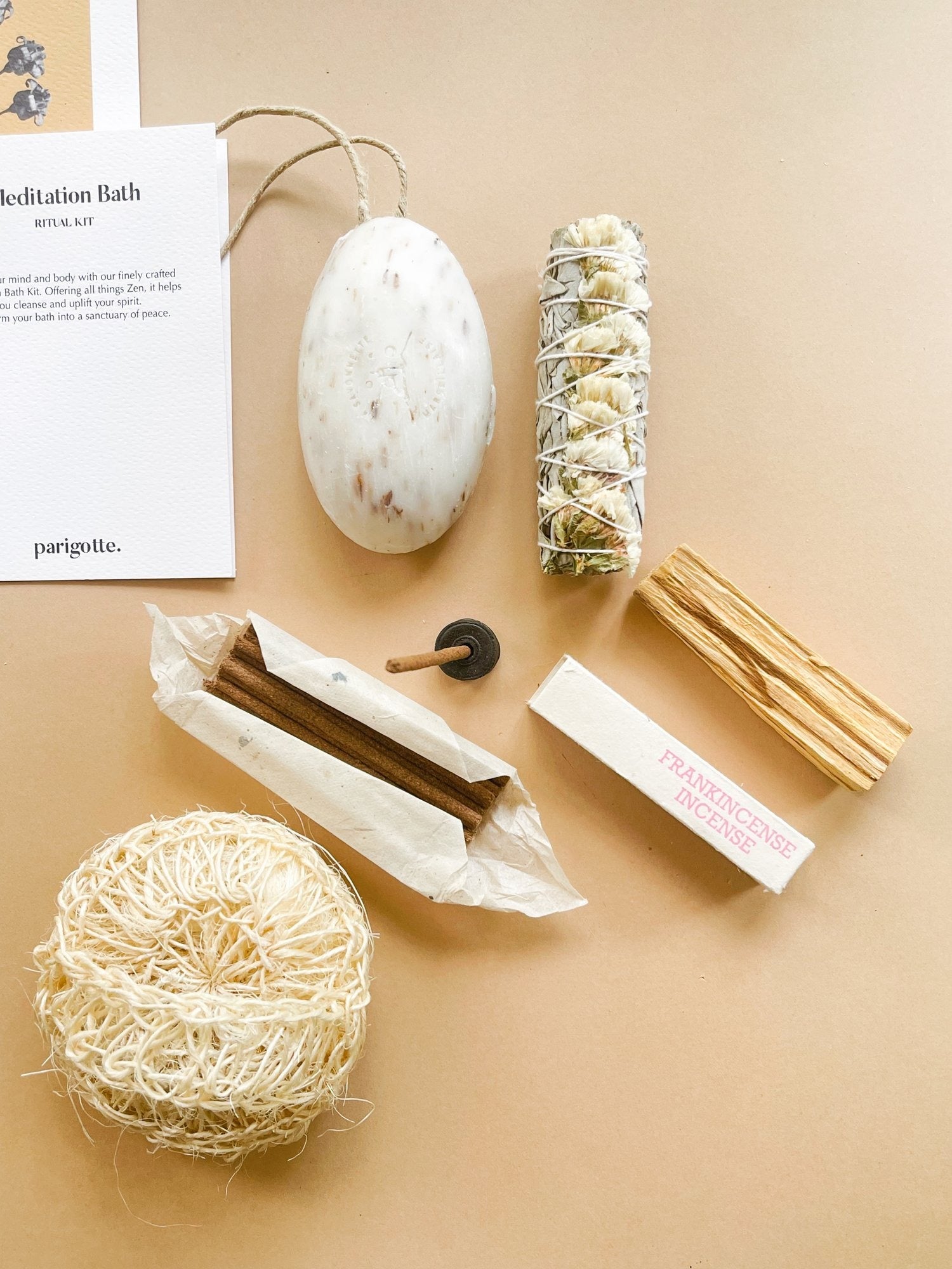 Meditation &amp; Bath Ritual Kit