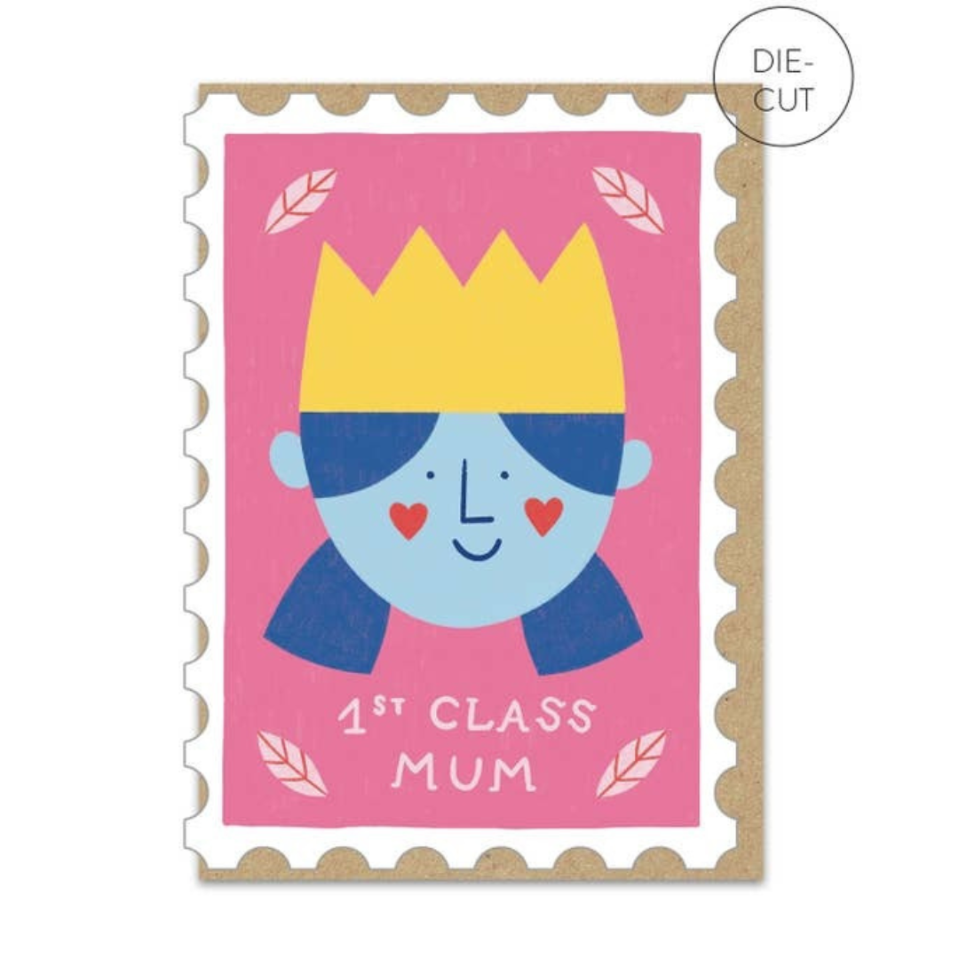 1st Class Mum Card