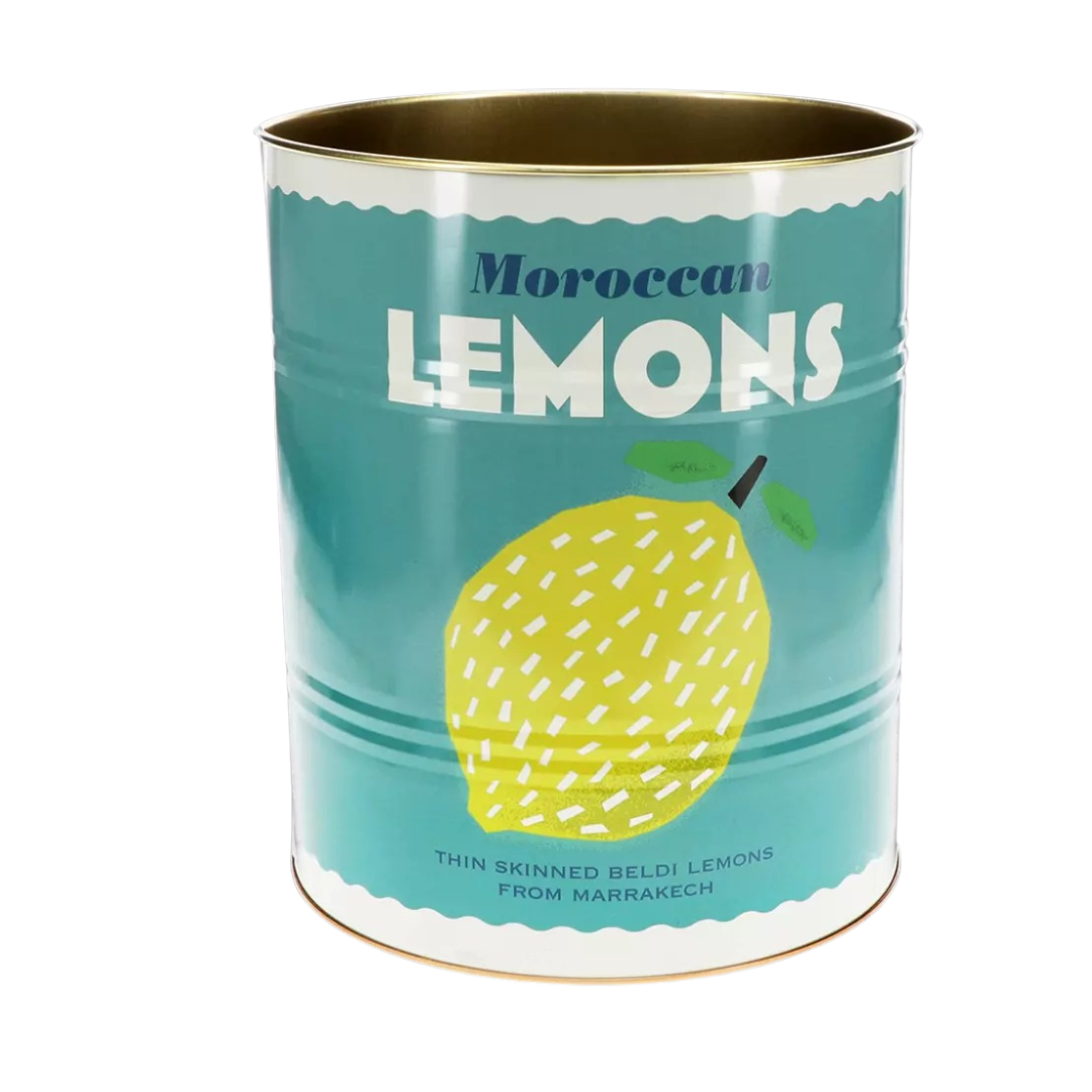 Lemon Storage Tin Large