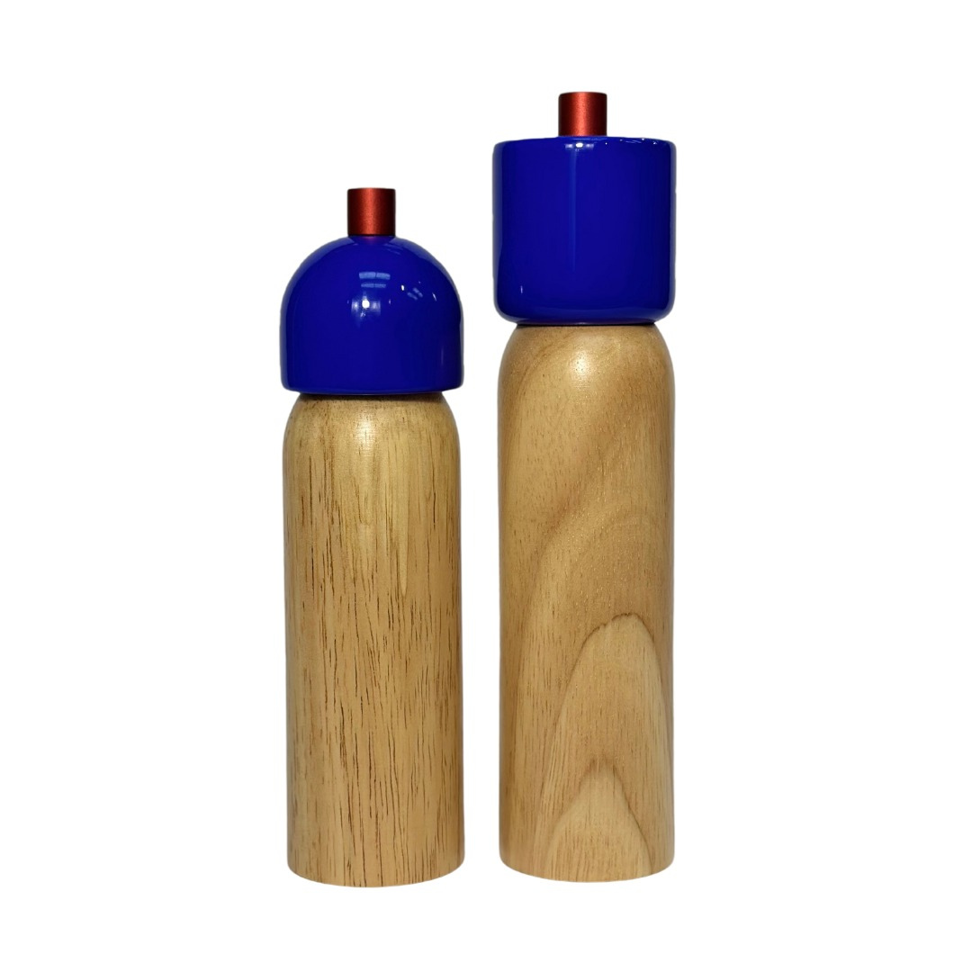 Navy &amp; Red Salt &amp; Pepper Grinder