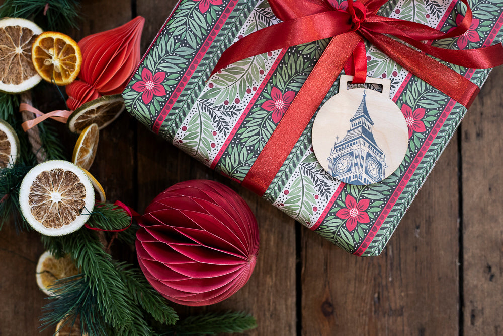 The Big Ben Wooden Bauble