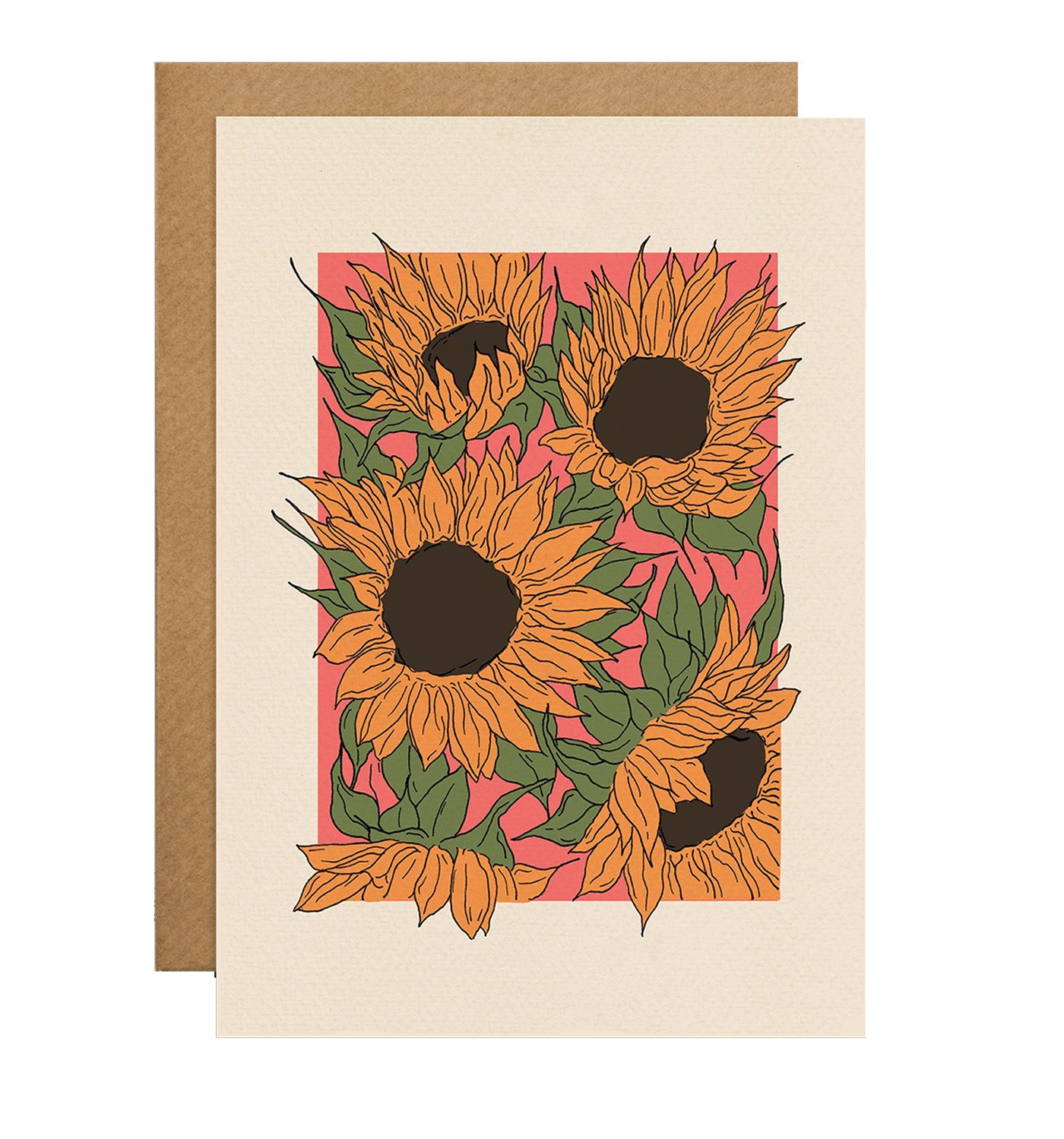 Sunflower Card