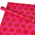 Spotlight Red & Pink Gift Wrap Single Sheet