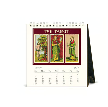 Tarot Desk Calendar 2025