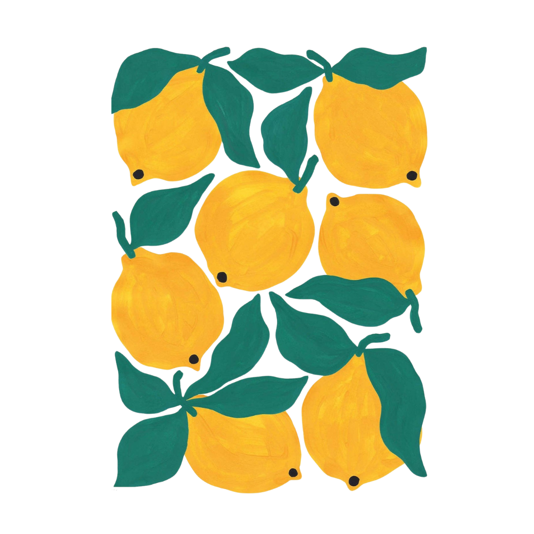 The Lemons Gift Wrap Single Sheet