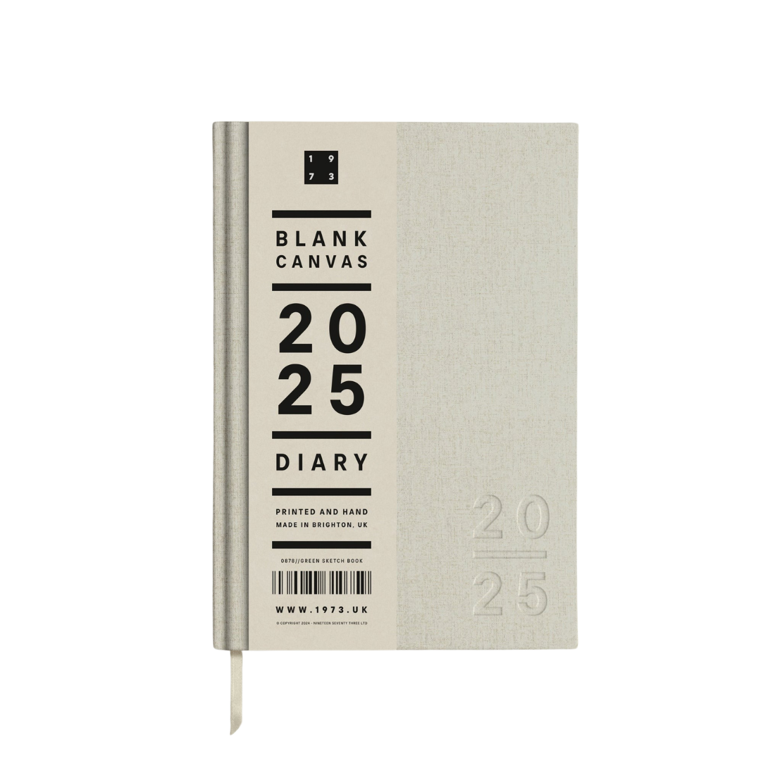 2025 Blank Canvas Diary