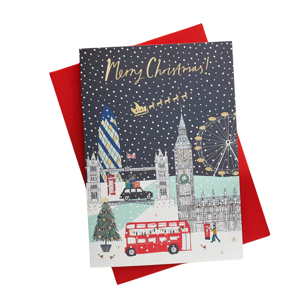 London Skyline Christmas Card 2