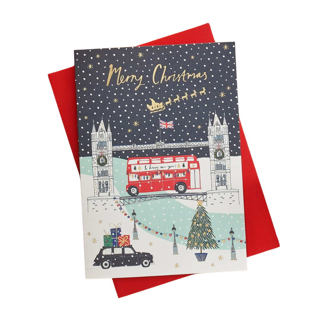 London Skyline Christmas Card 3