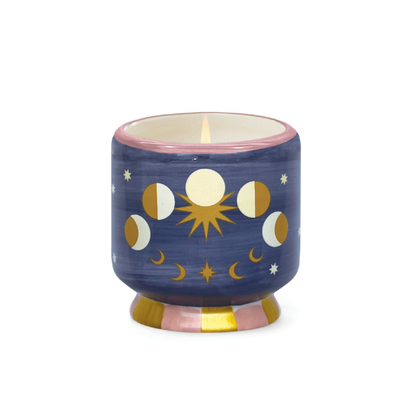 Moon Phase Soy Wax Candle - Jasmine &amp; Rose