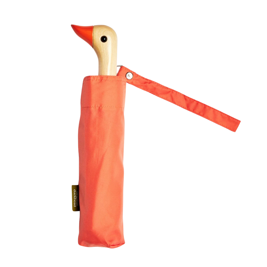 Peach Duck Compact Umbrella