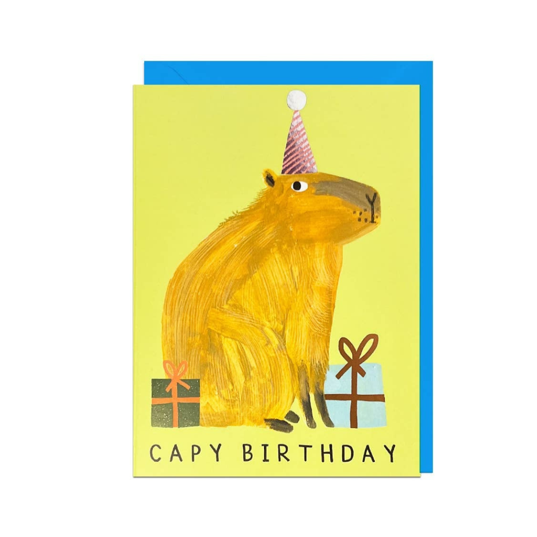 Capy Birthday Card