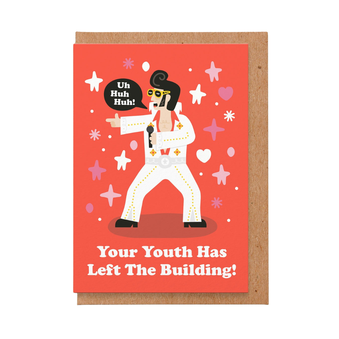 Your Youth Has Left The Building Card