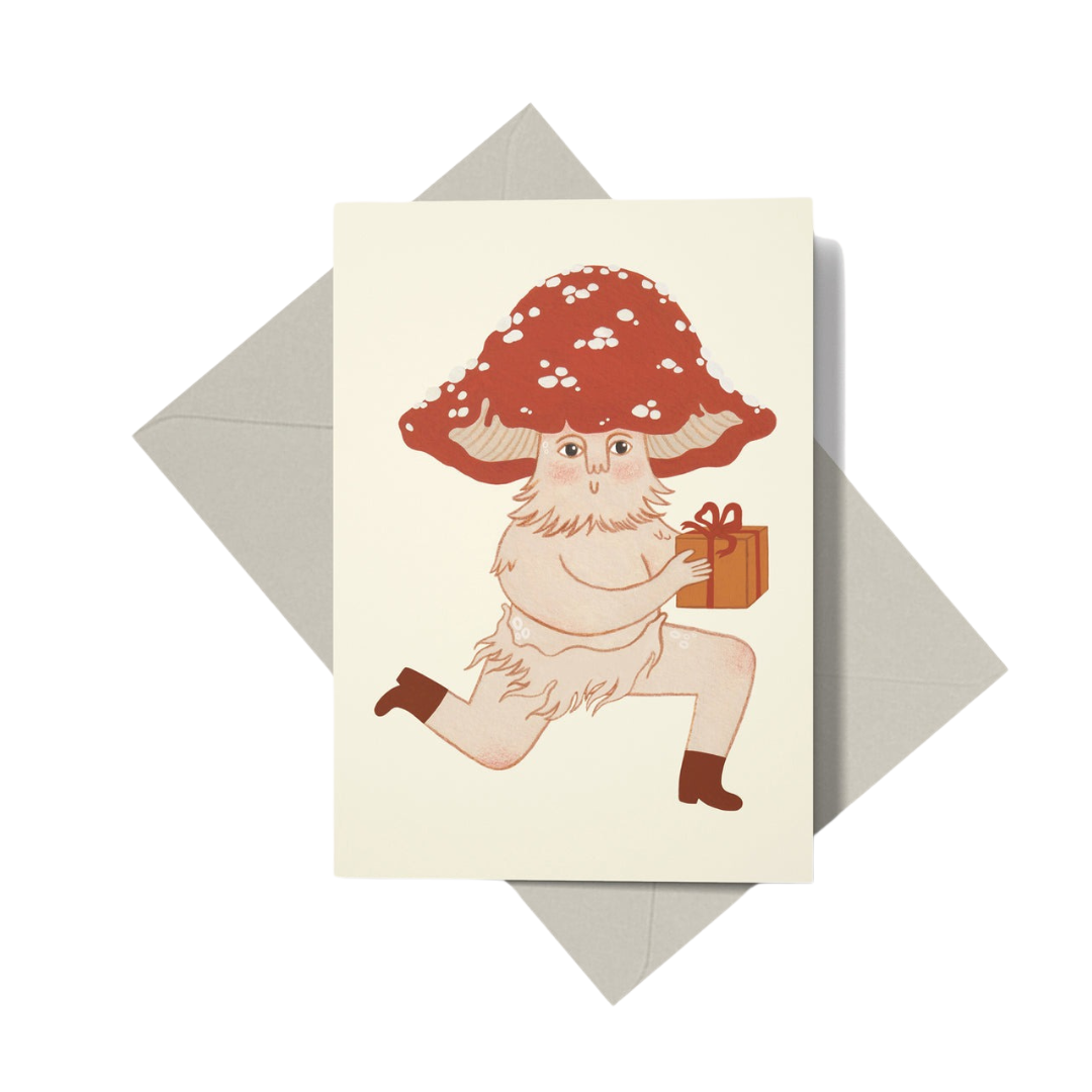 Mushroom Sends A Gift Card