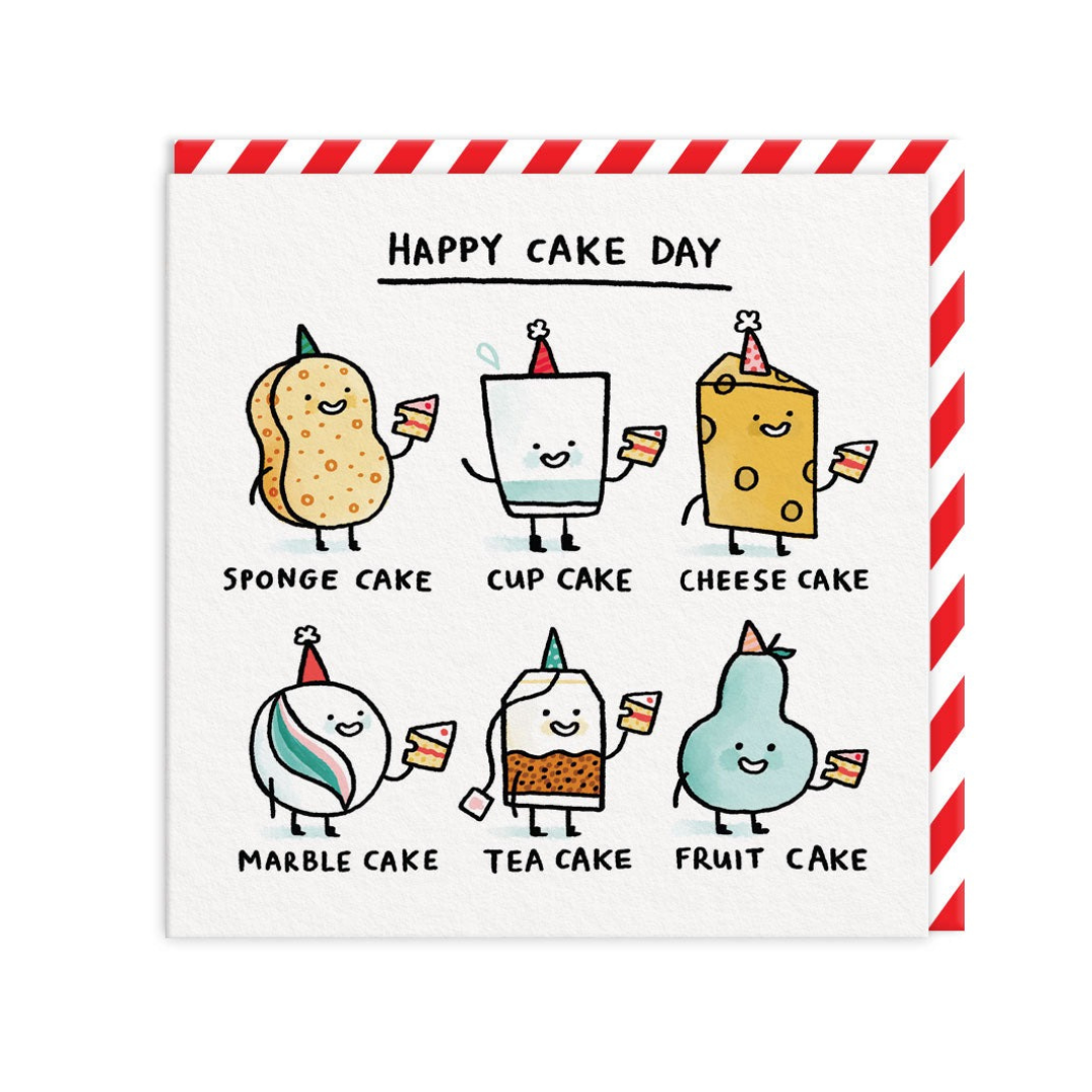 Happy Cake Day Card