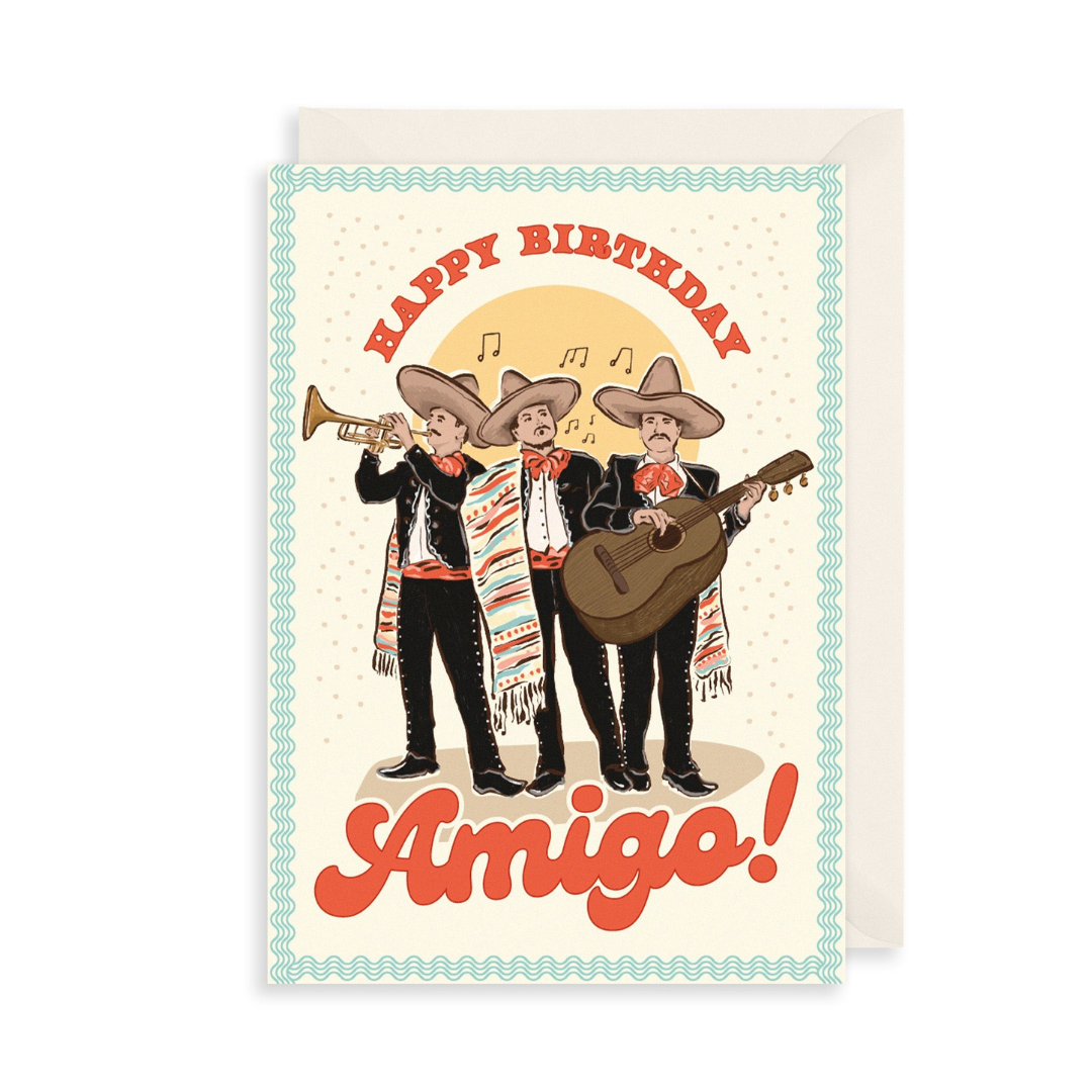 Amigo Birthday Card