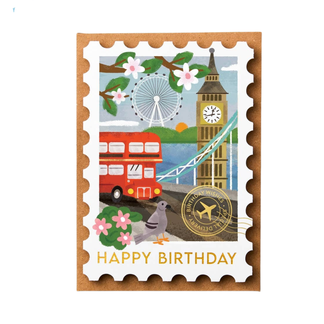 Happy Birthday London Card