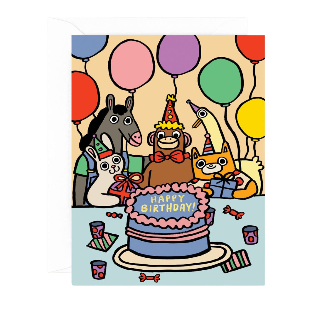 Happy Birthday Party Card