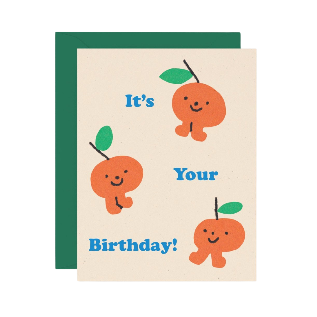 Birthday Oranges Card