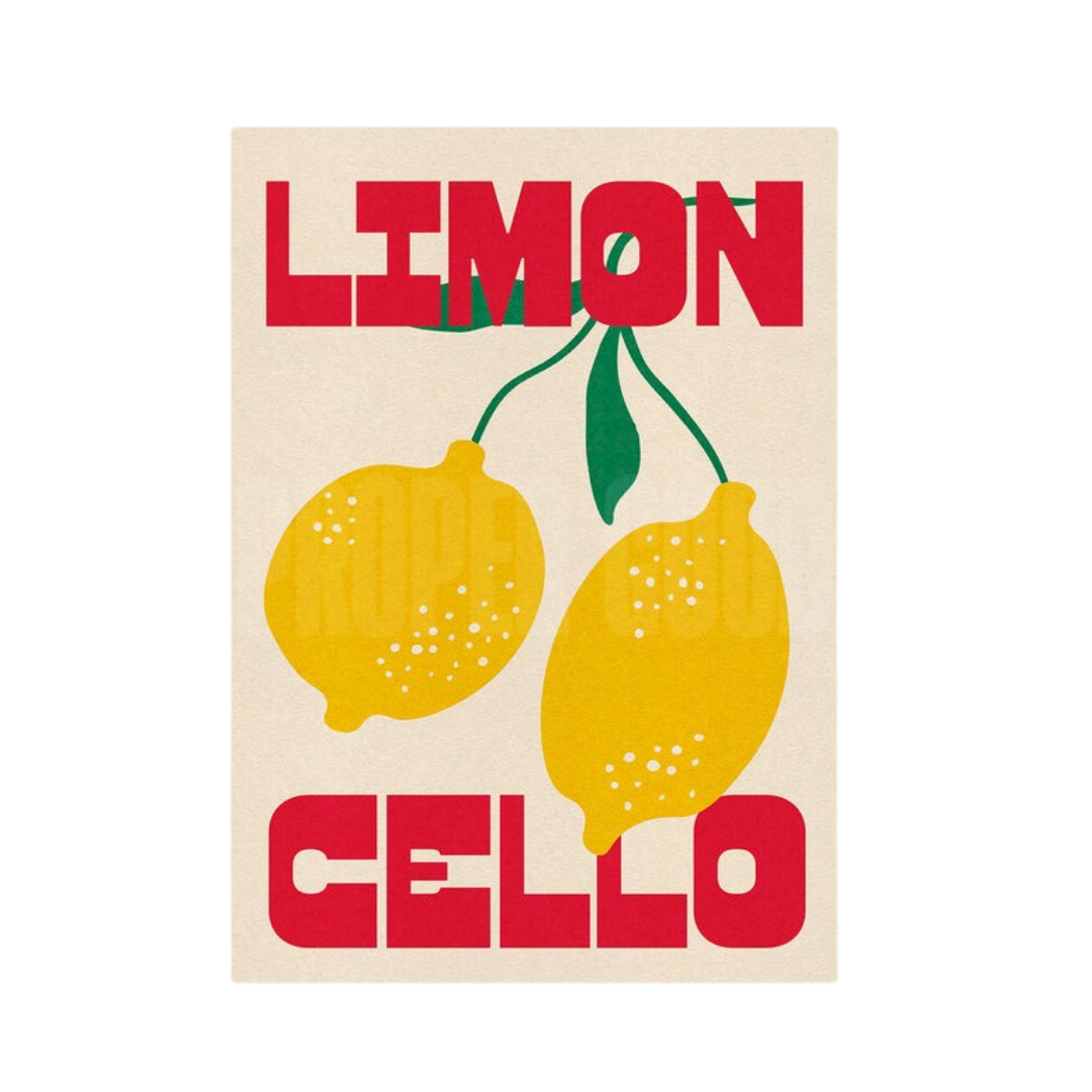 Limoncello Print A3