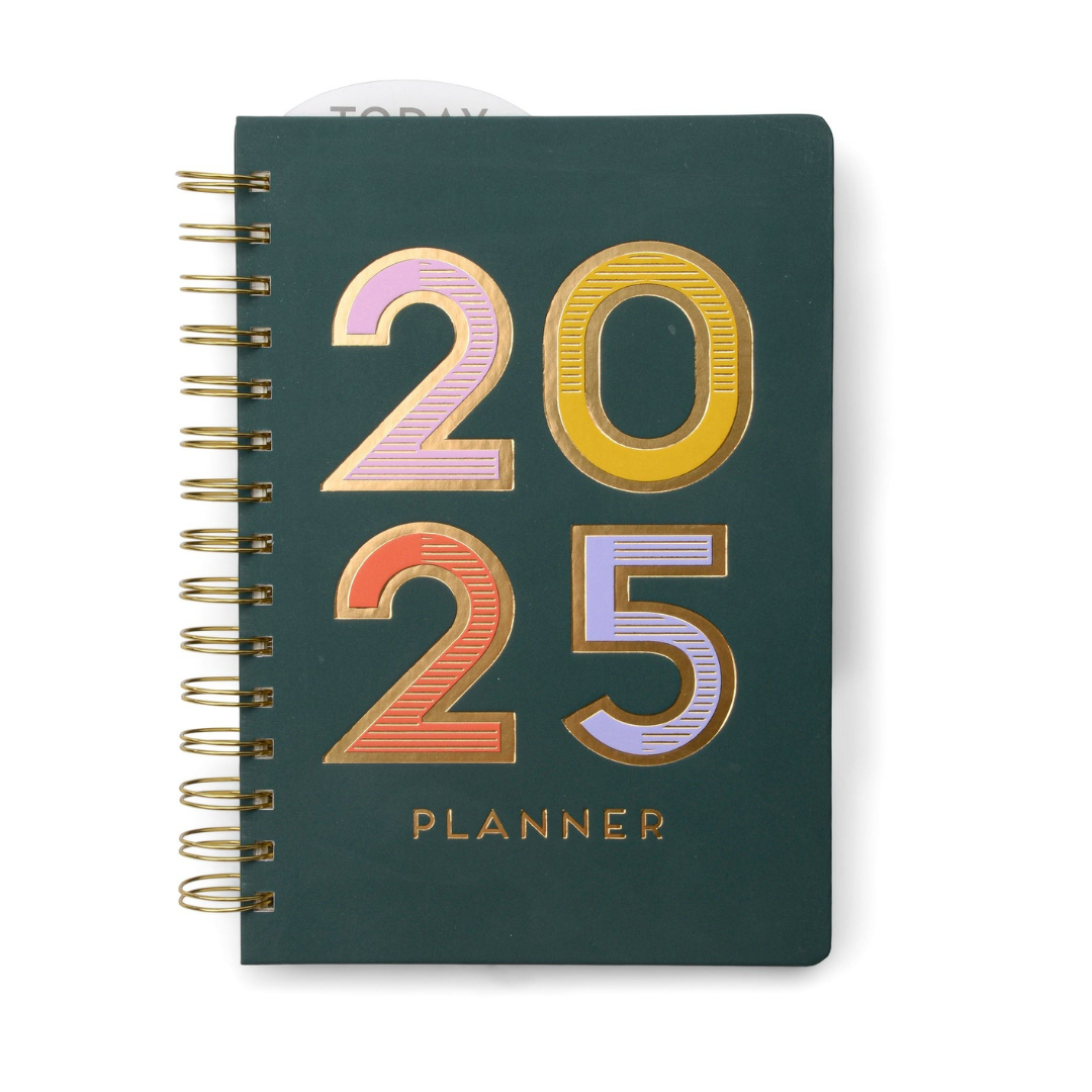 12 Month Planner Typographic 2025