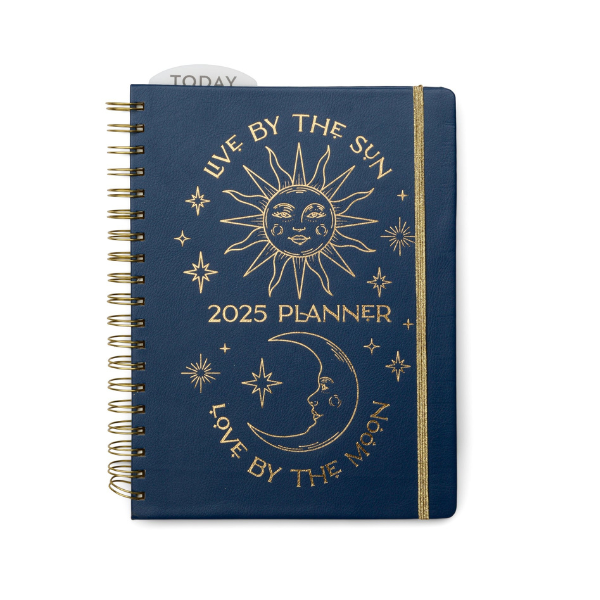 Live By The Sun Love By The Moon 2025 - 12 Month Agenda