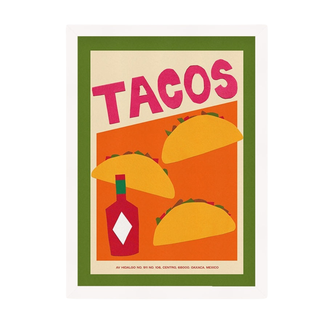 Tacos A3 Unframed Print