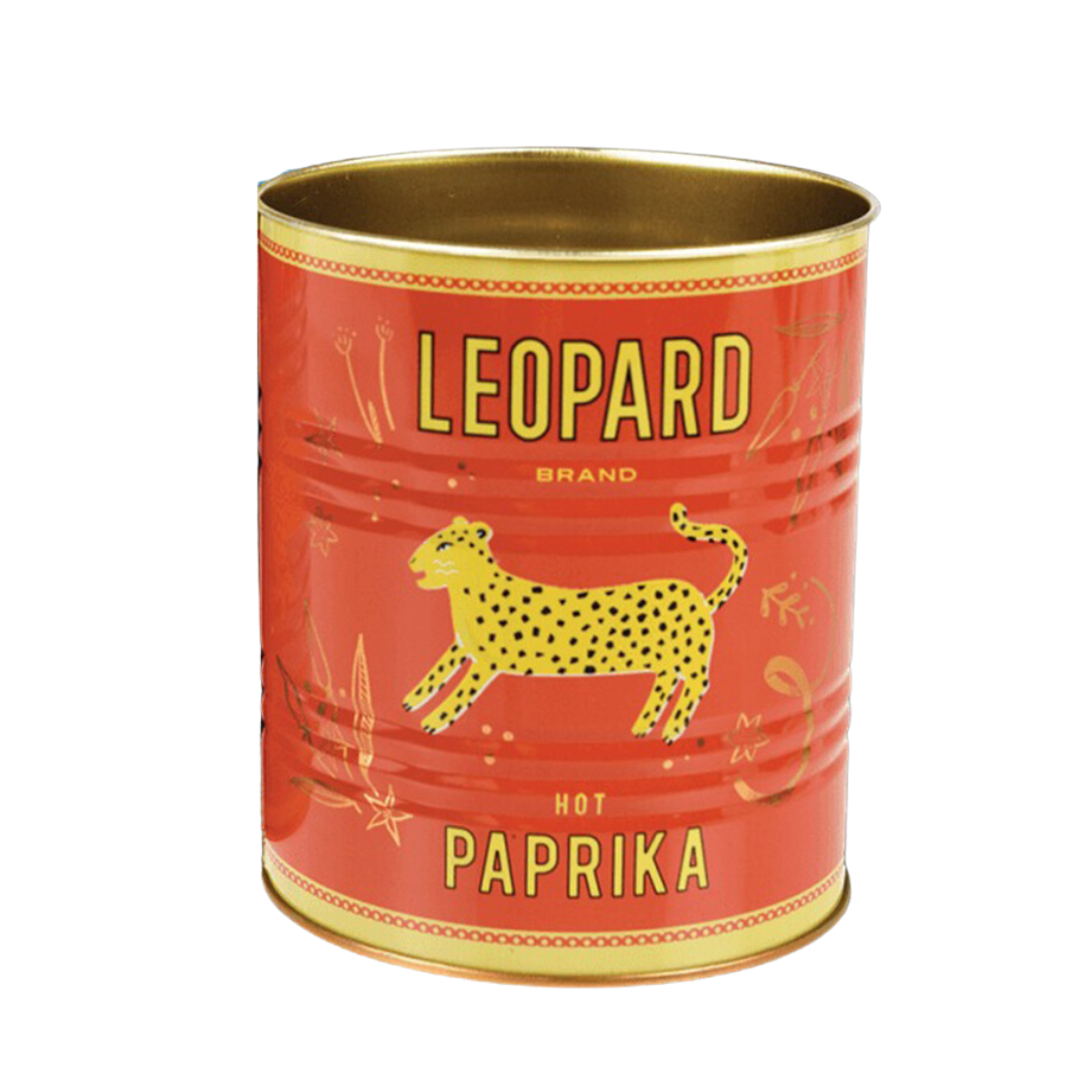 Paprkia Leopard Storgae Tin