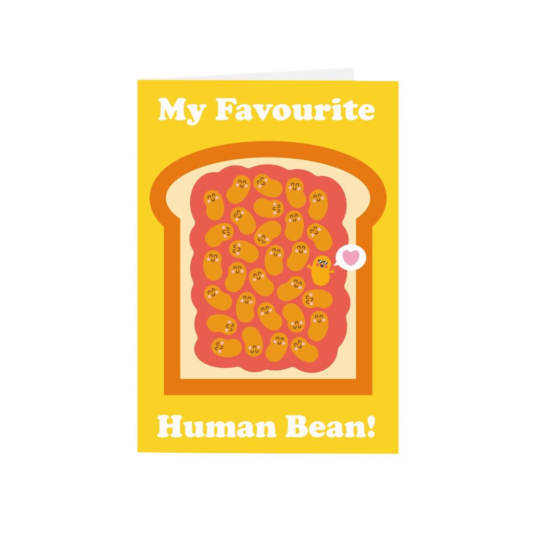 My Favourite Human Bean Card