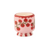 Pink & Red "Tomato Vine" Ceramic Soy Wax Candle 8oz