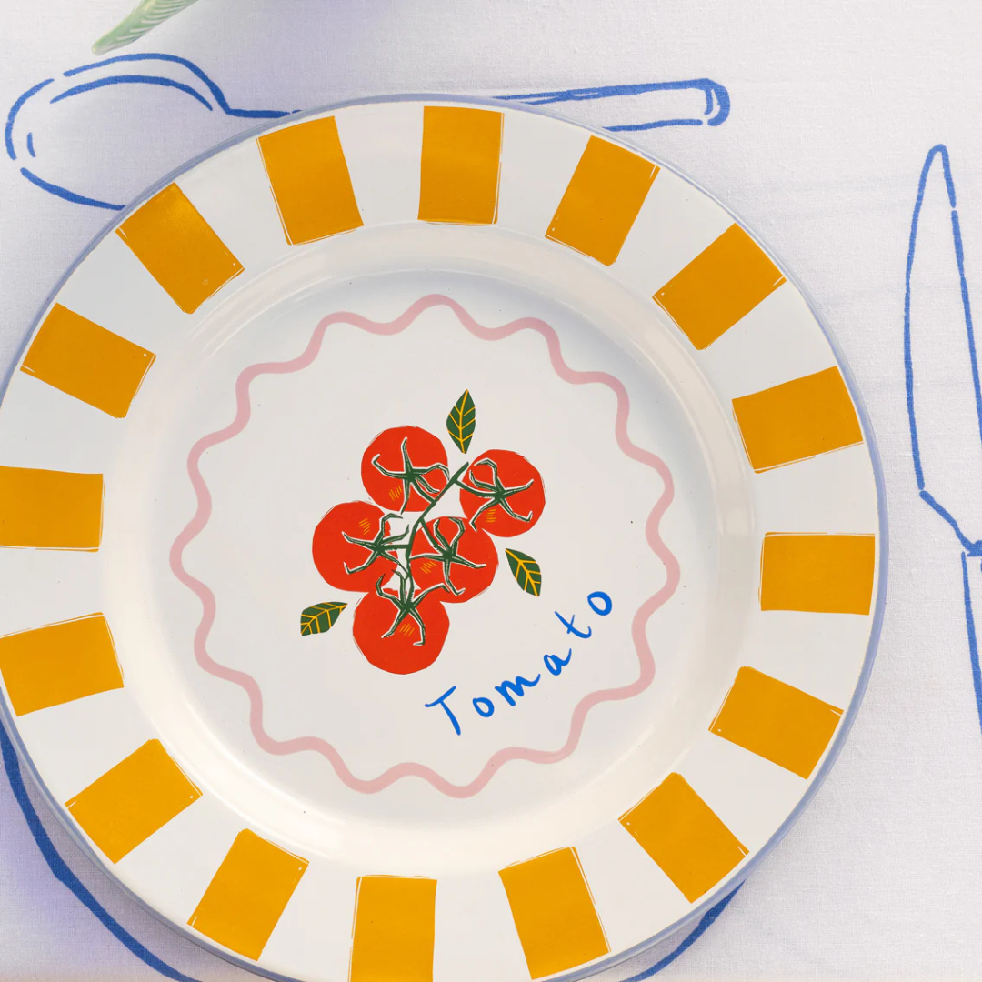 Bon Appetit Tomato Plate 25cm