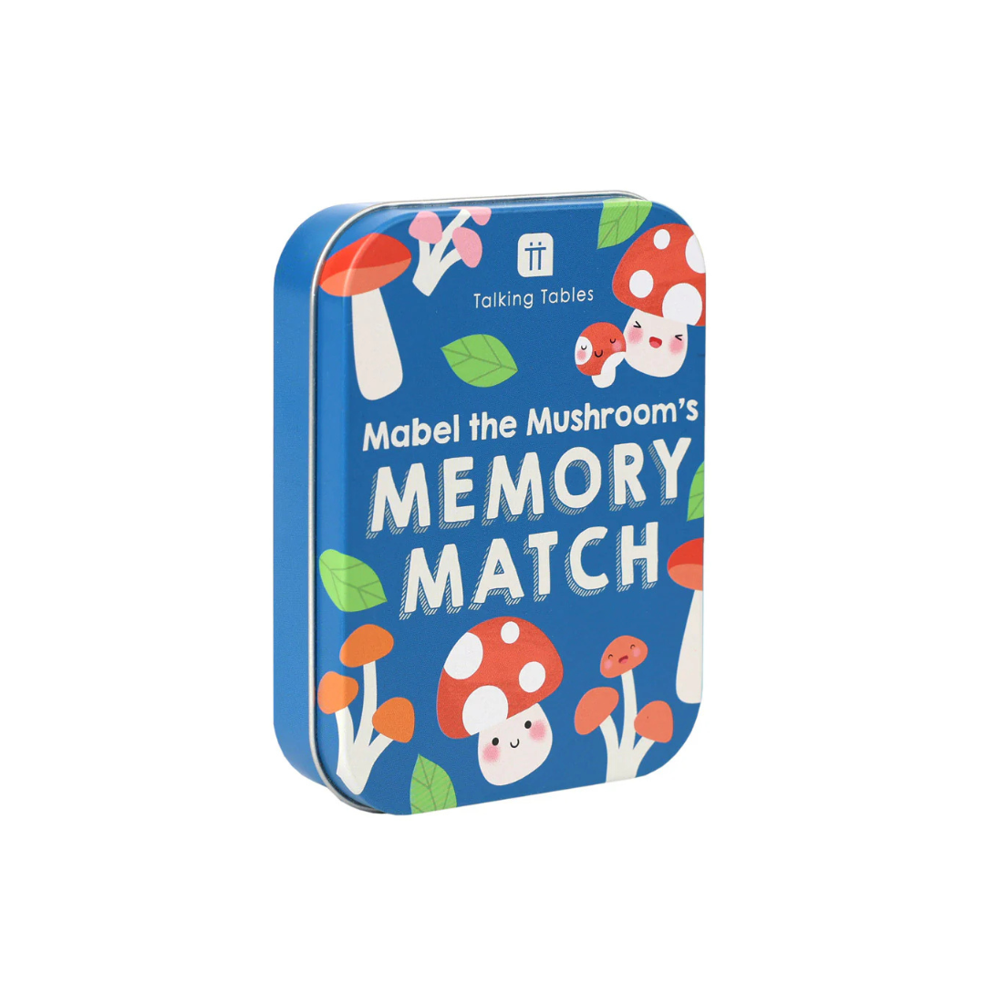 Kids Memory Match Game in a Tin