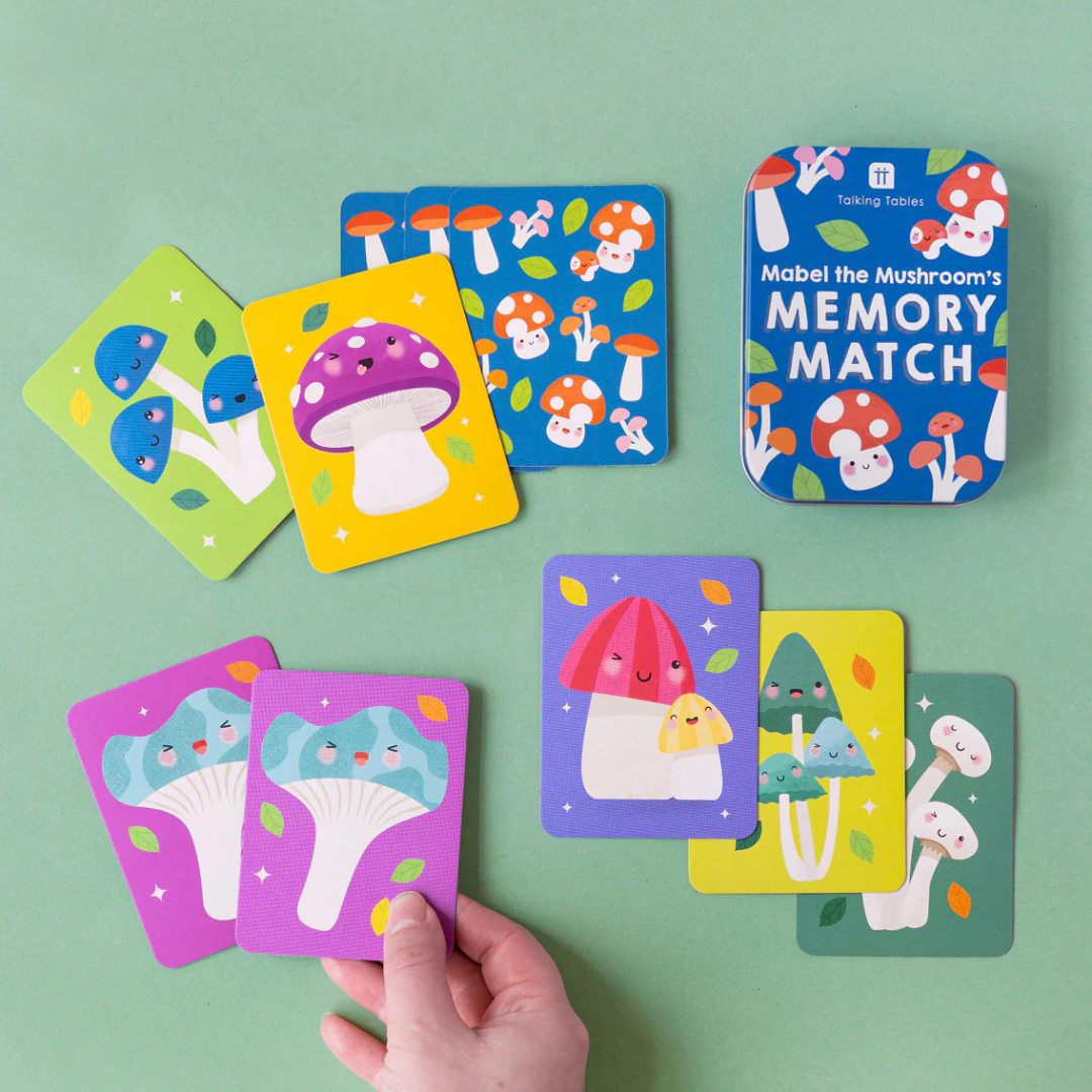 Kids Memory Match Game in a Tin