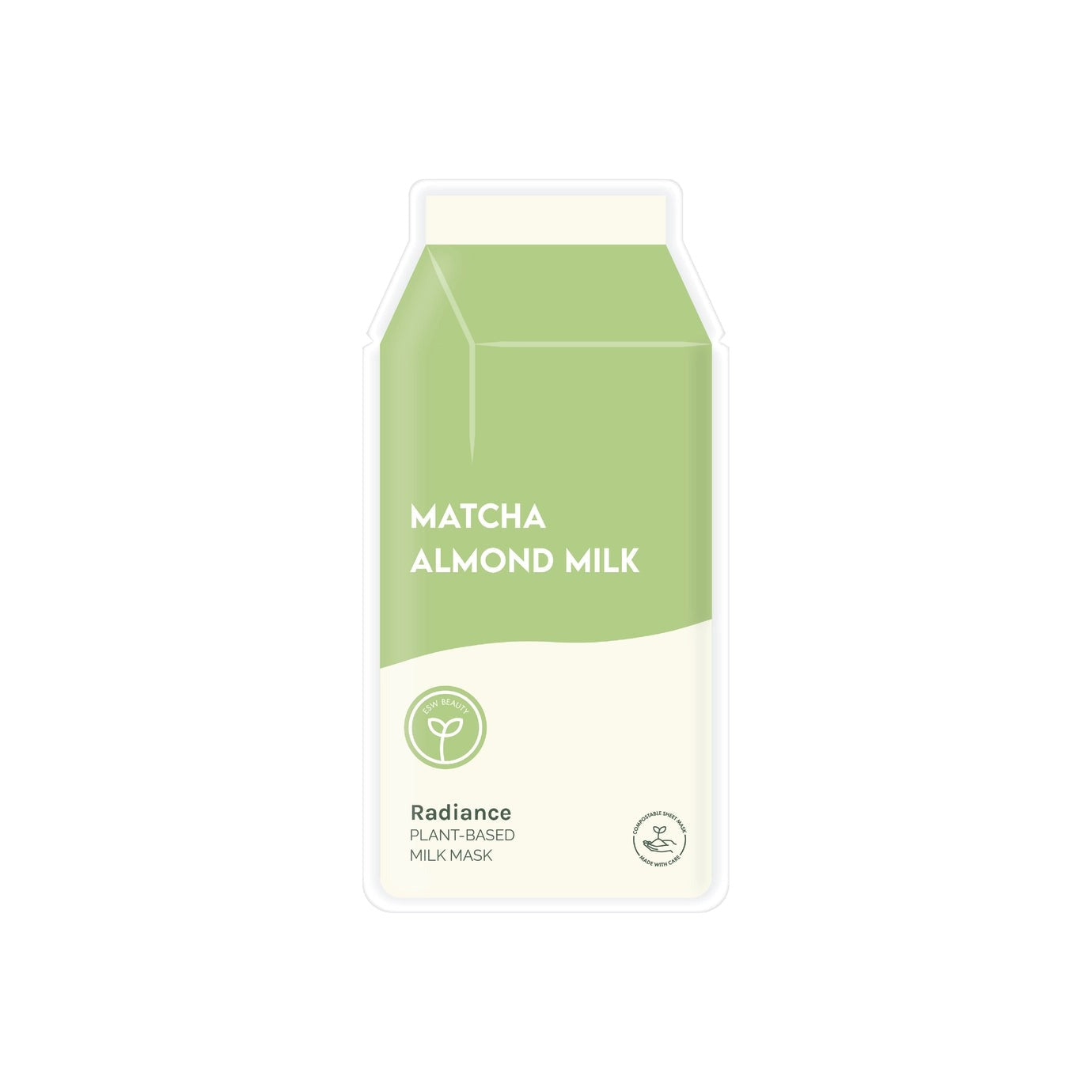 Matcha &amp; Almond Milk Raw Juice Vegan Face Mask 25ml Regular price