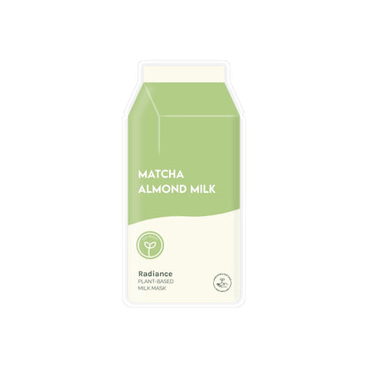 Matcha &amp; Almond Milk Raw Juice Vegan Face Mask 25ml Regular price