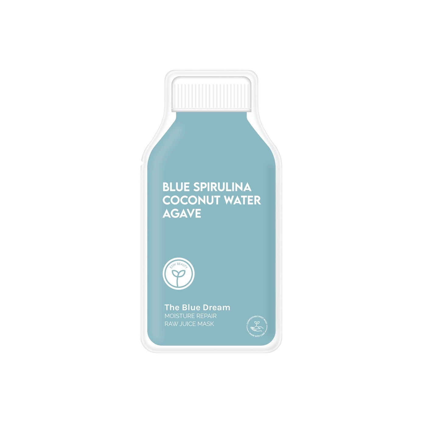 Blue Spirulina Coconut Water &amp; Agave