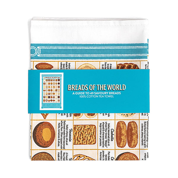 Breads Of The World Tea Towel